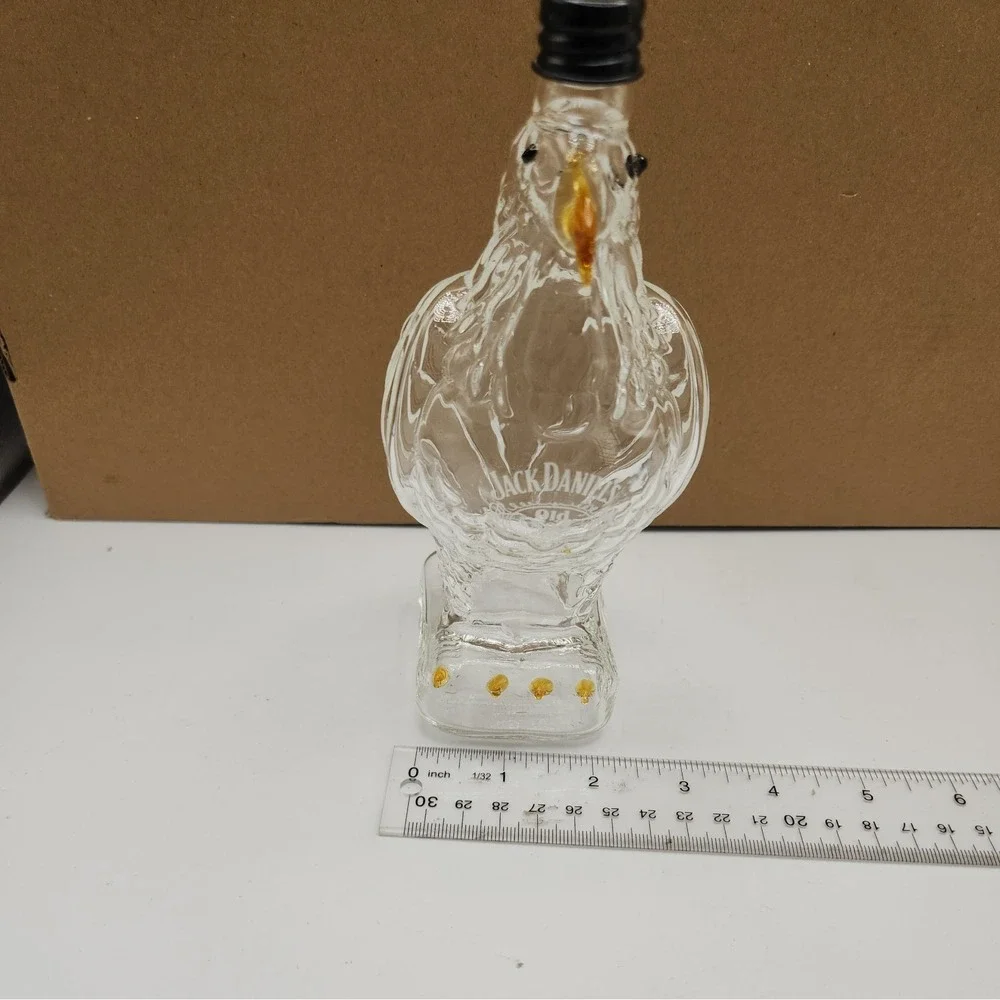 Jack Daniel's Old No. 7 Brand Rare Glass Eagle Decanter Approximately 8 in